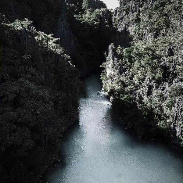 ariel view of Satun UNESCO Global Geopark