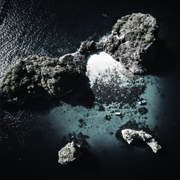 The group of five islands: consisting of the large Ha Island (which has a sail-like shape) and four smaller islands.