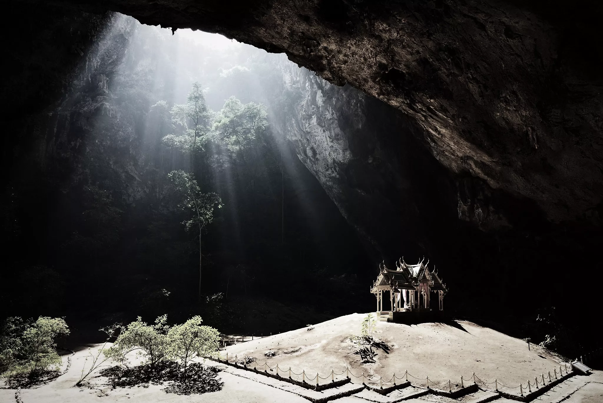 the famous Phraya Nakhon Cave at Khao Sam Roi Yot National Park - pure hidden gem.