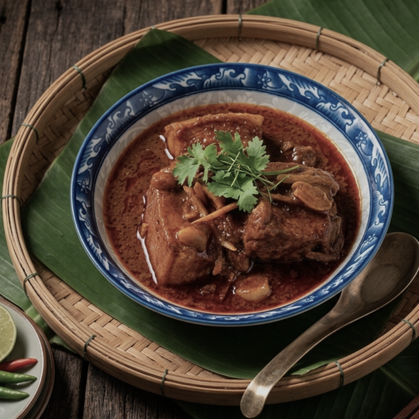Gaeng Hung Ley, a classic Northern Thai pork curry