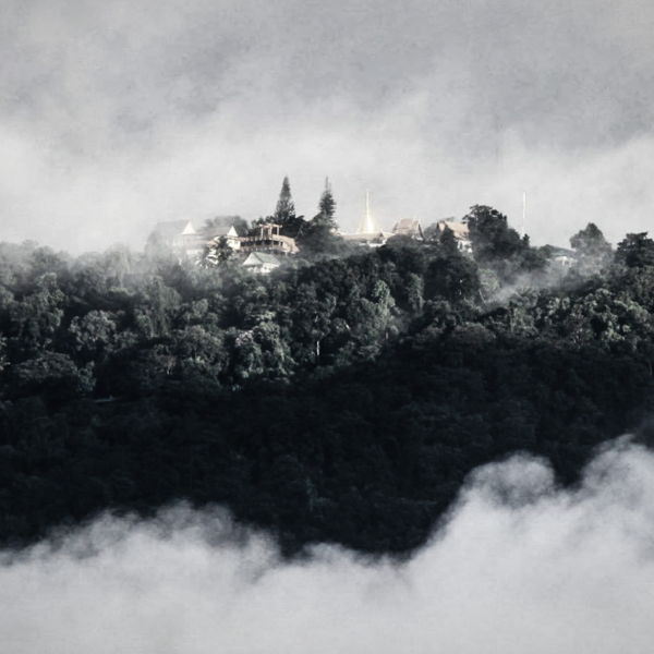 Doi Suthep in the mist
