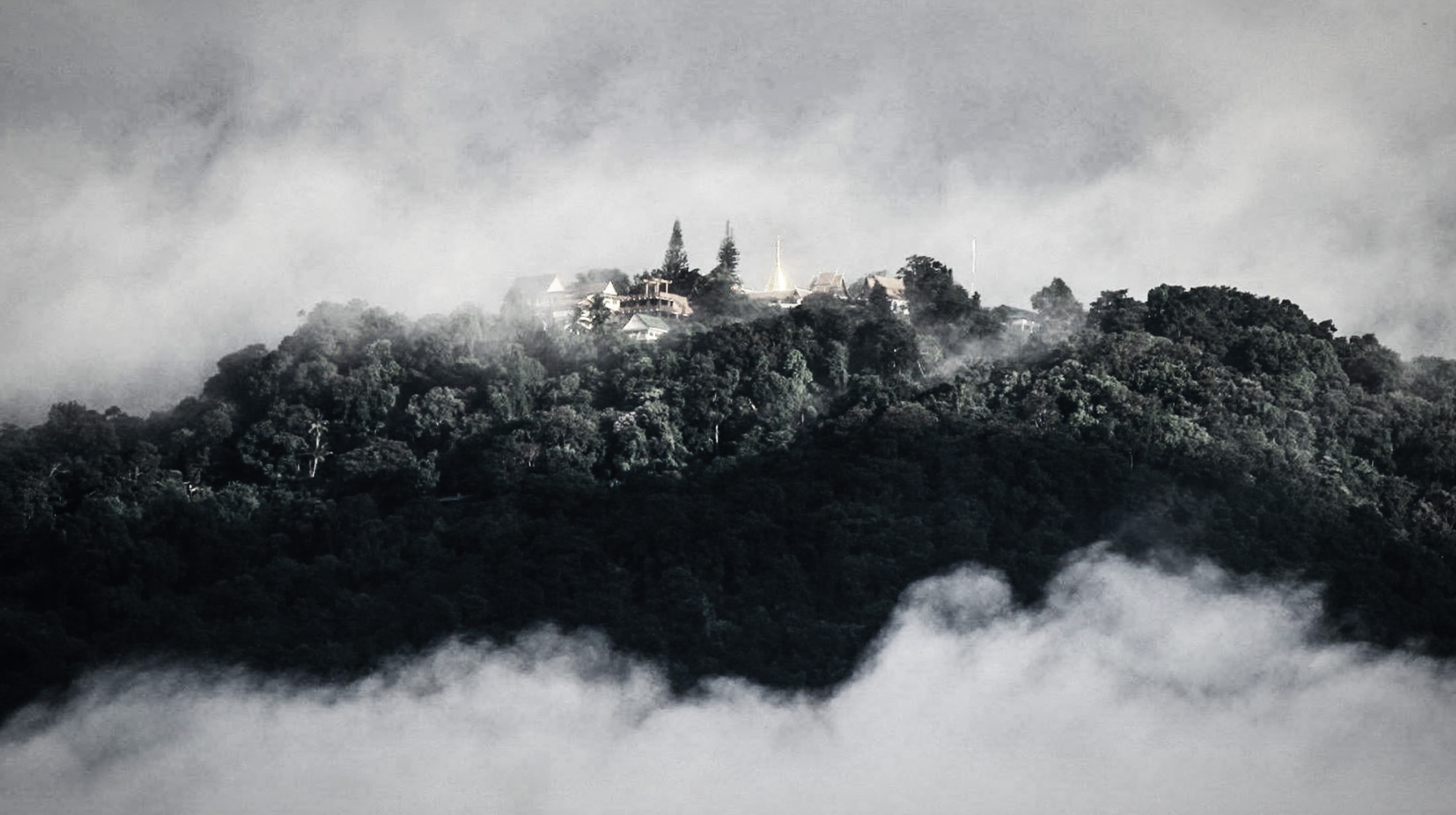 Doi Suthep in the mist