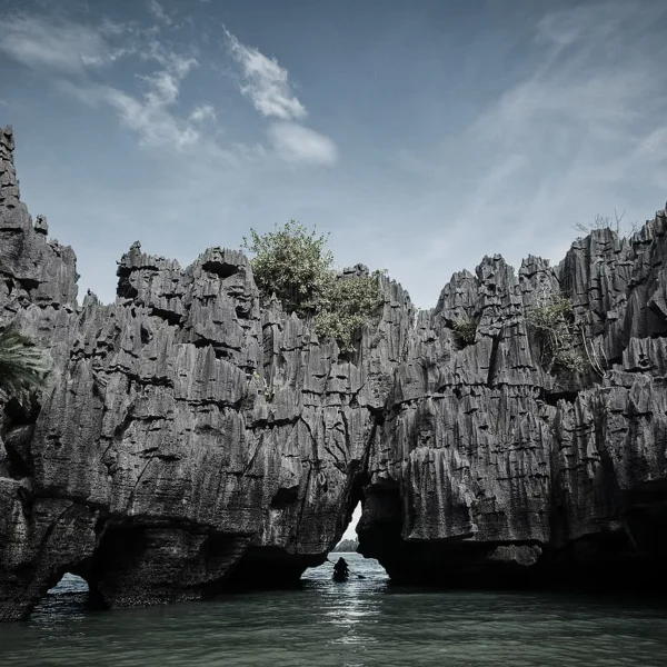 kayaking through Prasat hin phan yod