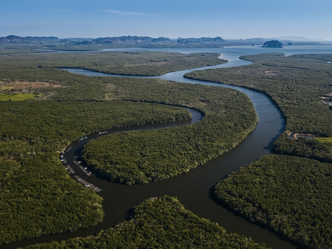 La-Ngu mangrove channels