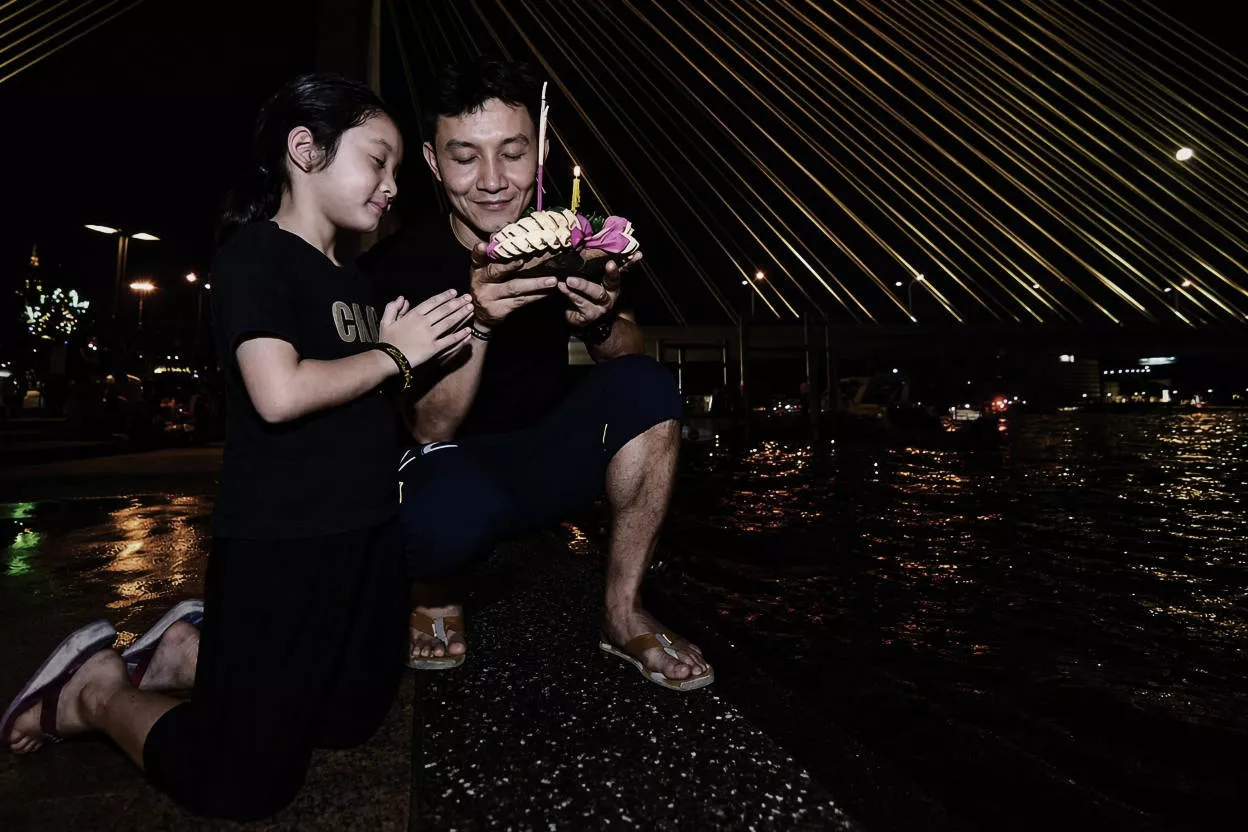 Loy Krathong celebrations in Bangkok